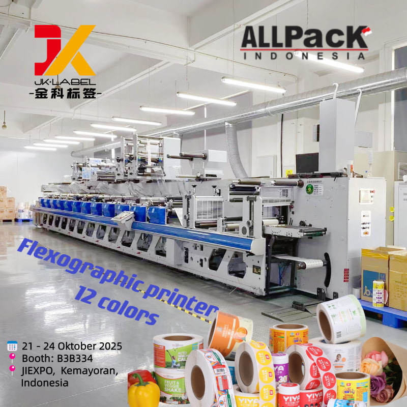 Jinke Printing concluye con éxito su participación en AllPack Indonesia 2025